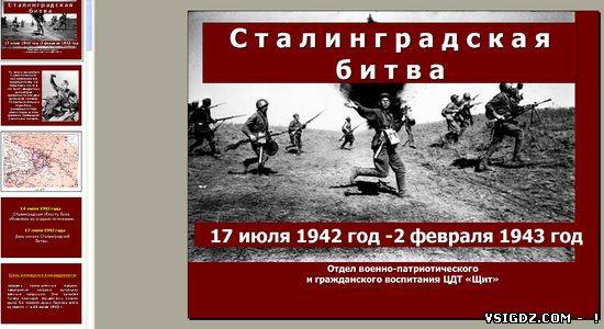 Презентація на тему "Сталінградська битва"