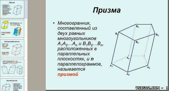 Презентація на тему "Призма"