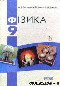 Фізика Божинова О.О Кірюхіна М. М. Кірюхіна
