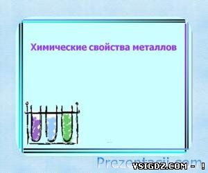 ПРЕЗЕНТАЦІЯ ХІМІЧНІ ВЛАСТИВОСТІ МЕТАЛІВ